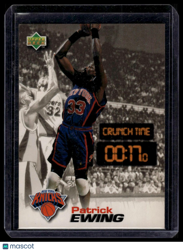 1997 Upper Deck Nestle Crunch Time Patrick Ewing #CT21