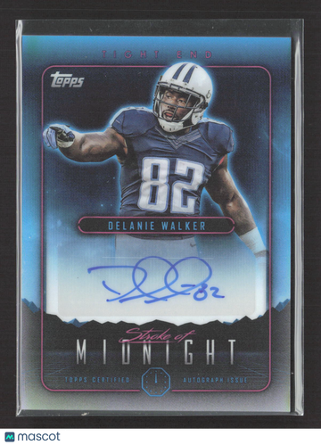 2024 Topps Midnight Delanie Walker #SMA-DW Stroke of Midnight Autograph Issue