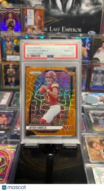 2024 Panini Prizm Jayden Daniels #347 Lazer