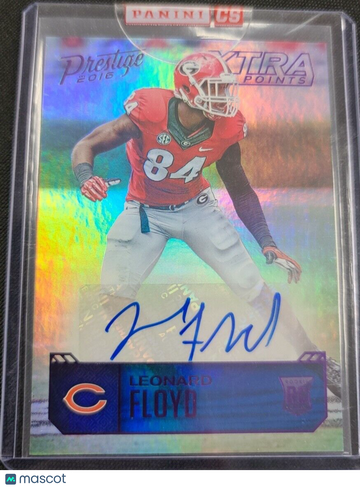 2016 Panini Prestige Leonard Floyd #LF Short Print Rookie Panini Authentic
