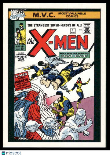1990 Marvel X-Men #1 #125