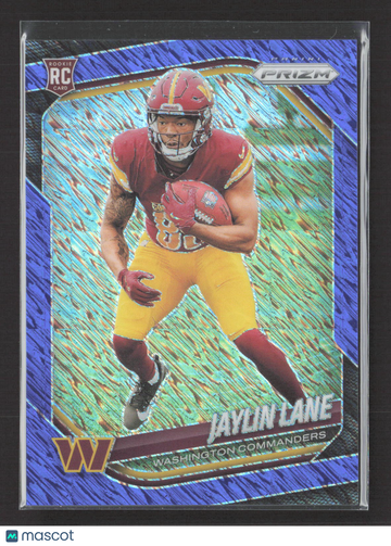 2025 Panini Prizm Football Jaylin Lane #356 Blue /35 RC