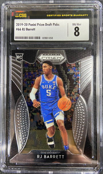 2019-20 Panini Prizm Draft Picks ROOKIE RJ Barrett CSG 8