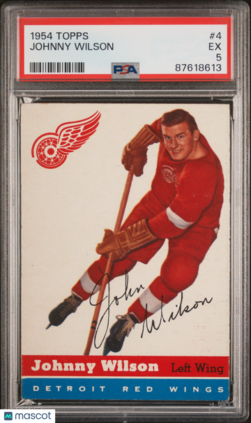 1954 Topps Johnny Wilson #4 PSA 5