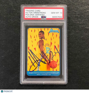 2006-07 Hilton Armstrong #159 Bowman Rookie Card PSA 10