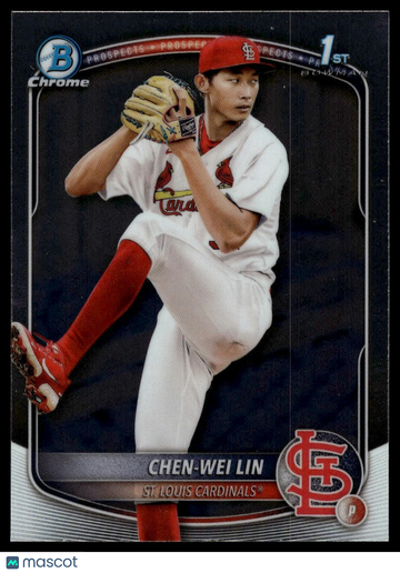 2025 Bowman Chen-Wei Lin #BCP-141 Chrome Prospects