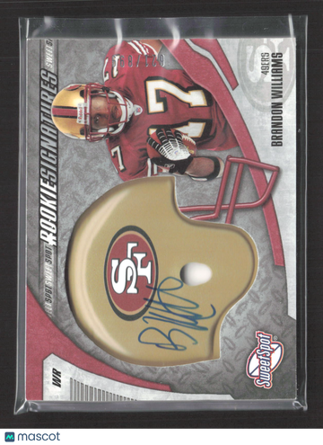 2006 Upper Deck Sweet Spot Rookie Signatures Brandon Williams #215 Auto