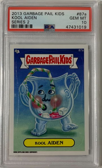 2013 Garbage Pail Kids Kool Aiden Series 2 PSA 10 #87a POP 2