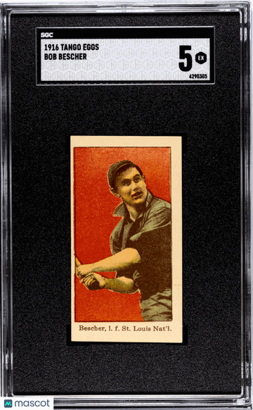 1916 Tango Eggs Bob Bescher SGC 5