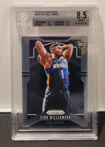 Zion Williamson Prizm RC - BGS 8.5