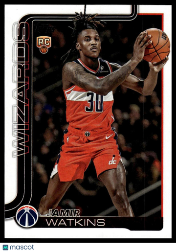 2025-26 Topps Jamir Watkins #244 RC