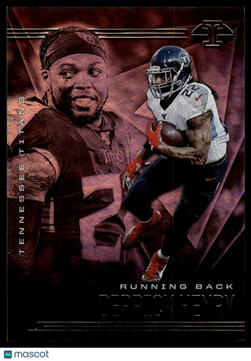 2020 Panini Illusions Derrick Henry #95 Trophy Collection Emerald