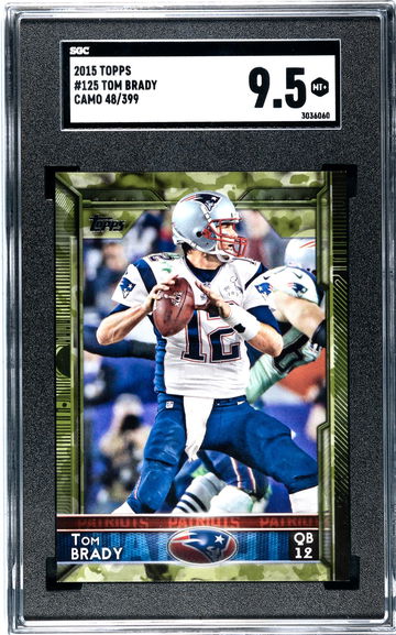 2015 Topps Tom Brady Camo 48/399