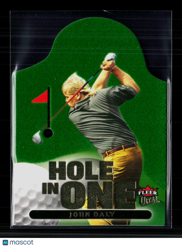 2026 Fleer Ultra Golf Hole in One John Daly #H-7 Die-Cut