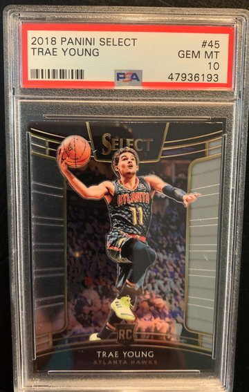 2018 Select Trae Young PSA 10 rookie