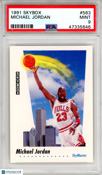 1991 Skybox Michael Jordan #583 PSA 9