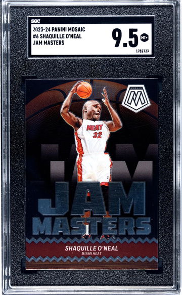 2023-24 Panini Mosaic #6 Shaquille O'Neal Jam Masters SGC 9.5