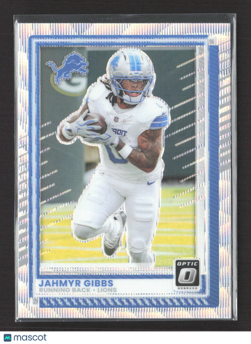 2025 Panini Donruss Optic Prizm Jahmyr Gibbs #79 /300