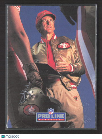 1991 Pro Line Portraits George Seifert #430