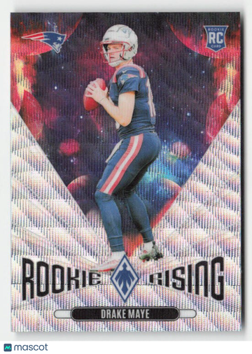 2024 Panini Phoenix Drake Maye #RR-DME Rookie Rising Hyper