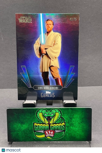 2025 Topps Genesis Obi-Wan Kenobi 41/75 Parallel/Variety #15