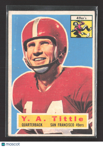 1956 Topps Y. A. Tittle #86