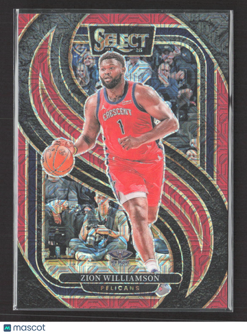 2025 Panini Select Prizm Zion Williamson #138 Premier Level Red 14/20