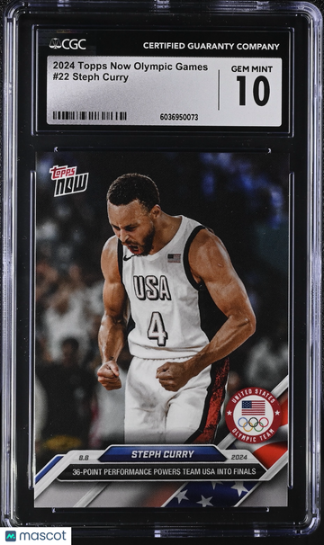 2024 Topps Now Olympic Games #22 CGC 10