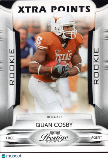 2009 Playoff Prestige Quan Cosby #189 Rookie