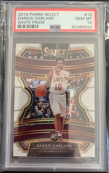 2019 Select White Prizm Darius Garland 