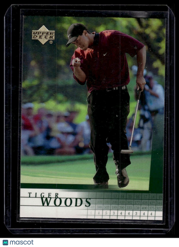 2001 Upper Deck Tiger Woods #1 RC ICONIC