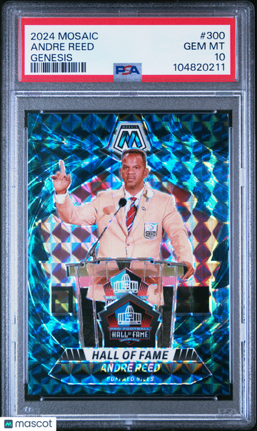 2024 Mosaic Andre Reed Genesis PSA 10