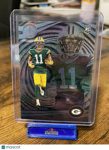 2023 Panini Illusions Jayden Reed #41 Dots Trophy Collection