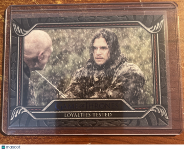 Game Of Thrones Legends Of The Realm Kit Harington Insert One of One Exclusive