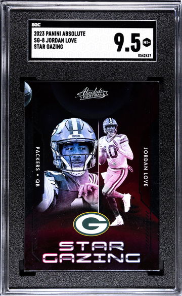 2023 Panini Absolute Star Gazing Jordan Love #SG-8 SGC 9.5