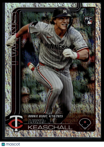 2025 Topps Update Luke Keaschall #US342 Holo Foil