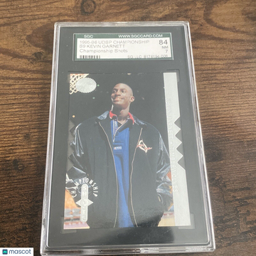 1995-96 Upper Deck Kevin Garnett #S9 Championship Rookie SGC 7
