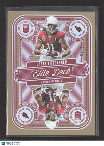 2025 Panini Donruss Elite Elite Deck Larry Fitzgerald #12 Gold