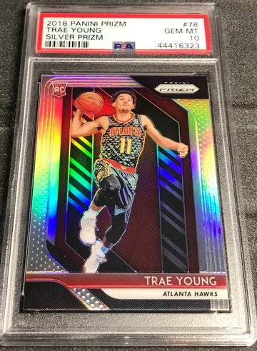 Trae Young Silver Prizm