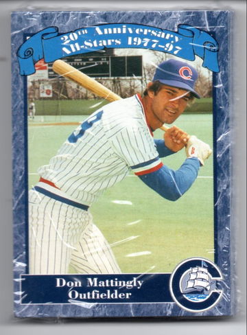 1997 Columbus Clippers 20th Anniversary Sealed Set (Derek Jeter)