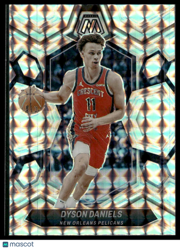 2023-24 Panini Mosaic Dyson Daniels #160 Silver