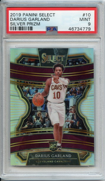 Darius Garland Select Silver Prizm PSA 9 NEP
