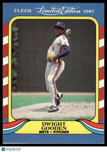 1987 Fleer Limited Edition Dwight Gooden #18