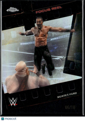 2026 Topps Chrome Focus Reel Montez Ford #FR-24 Black /10