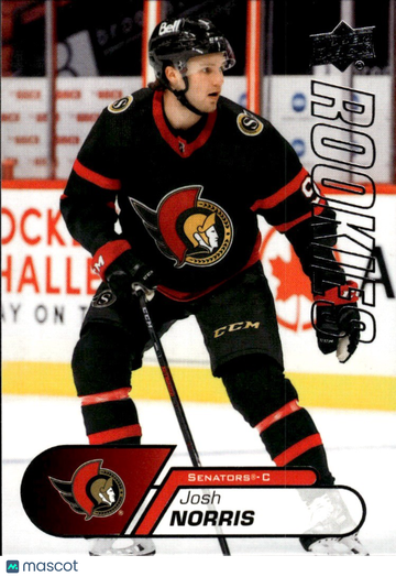 2020-21 Upper Deck NHL Star Rookies Box Set Josh Norris #9