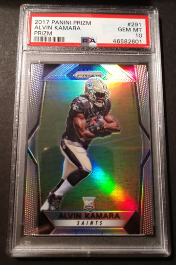 2017 Panini Prizm Alvin Kamara PSA 10 #291