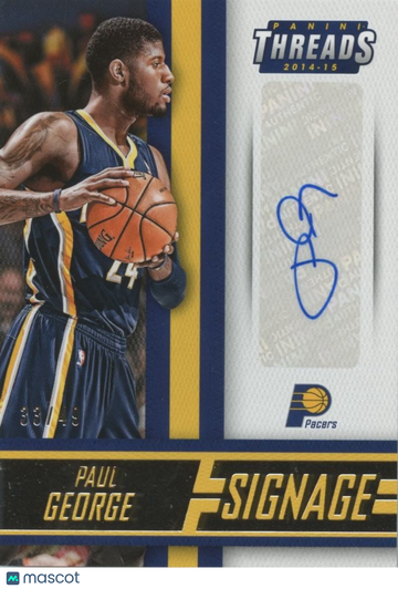 2014-15 Panini Threads Paul George