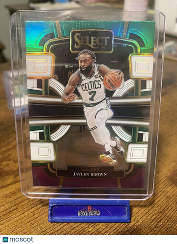 2023-24 Panini Select Jaylen Brown #22 Blue (Retail Base)