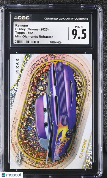 2025 Topps Disney Chrome Ramone #52 CGC 9.5