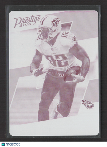 2018 Panini Prestige Delanie Walker #109 Magenta Printing Plate /1 Printing Plate